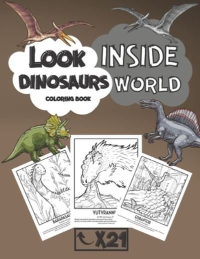 Cover for Sm Creators · Look Inside Dinosaurs World (Paperback Book) (2021)