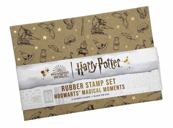 Cover for Insight Editions · Harry Potter: Hogwarts Magical Moments Rubber Stamp Set (Bog) (2023)