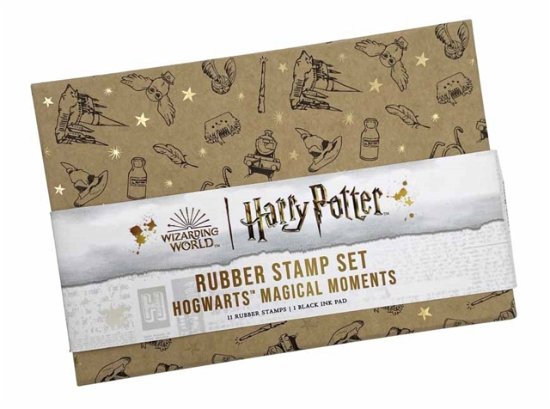 Cover for Insight Editions · Harry Potter: Hogwarts Magical Moments Rubber Stamp Set (Bok) (2023)