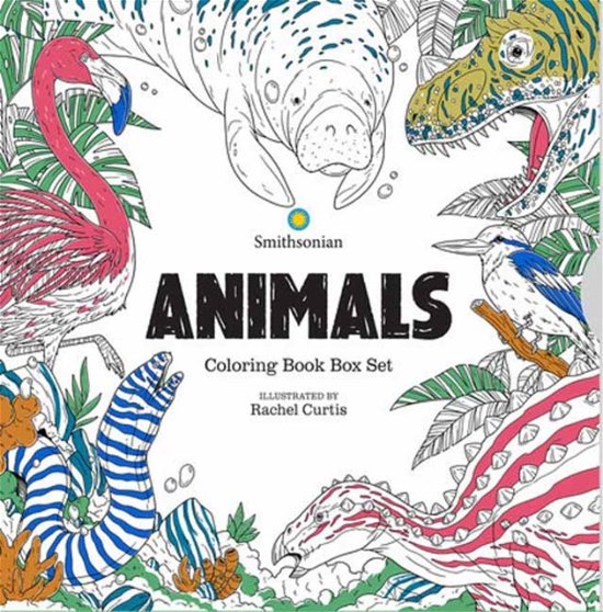 Smithsonian Institution · Animals: A Smithsonian Coloring Book Box Set (Pocketbok) (2024)