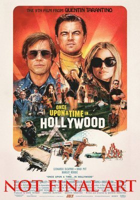Cover for Once Upon a Time in Hollywood (DVD) (2019)