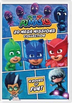 Cover for Pj Masks: 20 Mega Missions Collection (DVD) (2020)