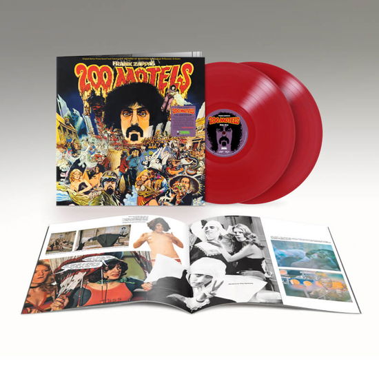 Cover for Frank Zappa · 200 Motels - Original Motion Picture Soundtrack (LP) [Limited Red Vinyl edition] (2021)