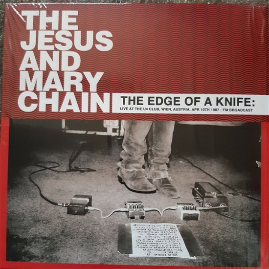 Cover for Jesus and Mary Chain · The Edge Of A Knife: Live At The U4 Club. Wien. Austria. Apr 10th 1987 - Fm Broadcast (Coloured Vinyl) (LP) (2023)