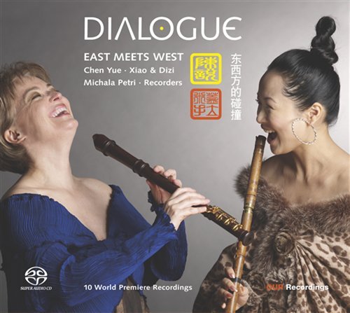 Cover for Yue,chen / Petri,michala · Dialogue: East Meets West (CD) (2009)