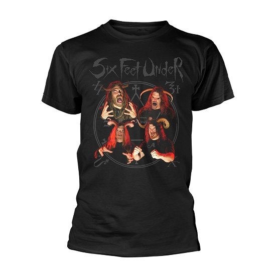 Cover for Six Feet Under · Zombie (T-shirt) [size XXXL] [Black edition] (2021)