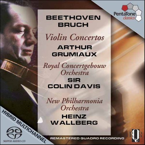 Cover for Grumiaux / Davis / Wallberg / Rco/+ · Violin Concertos (Wallberg, Davis) [sacd/cd Hybrid] (CD) (2006)