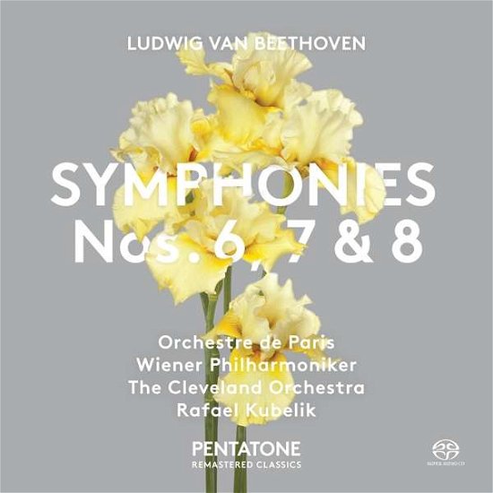 Symphonien Nr.6-8 - Kubelik / Orchestre De Paris/WP / Cleveland Orchestra - Musiikki - Pentatone - 0827949025068 - perjantai 24. marraskuuta 2017