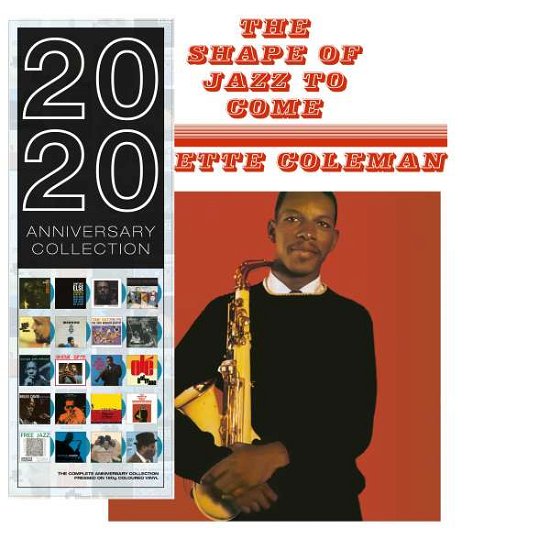 Cover for Ornette Coleman · The Shape Of Jazz To Come (Blue Vinyl) (LP) [Limited edition] (2019)