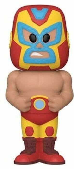 Cover for Marvel: Funko Pop! Soda · Luchadores - Iron Man (Collectible Figure) (Toys)
