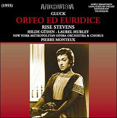 Cover for Gluck / Monteux · Orfeo Ed Euridice: Stevens (CD) (2012)