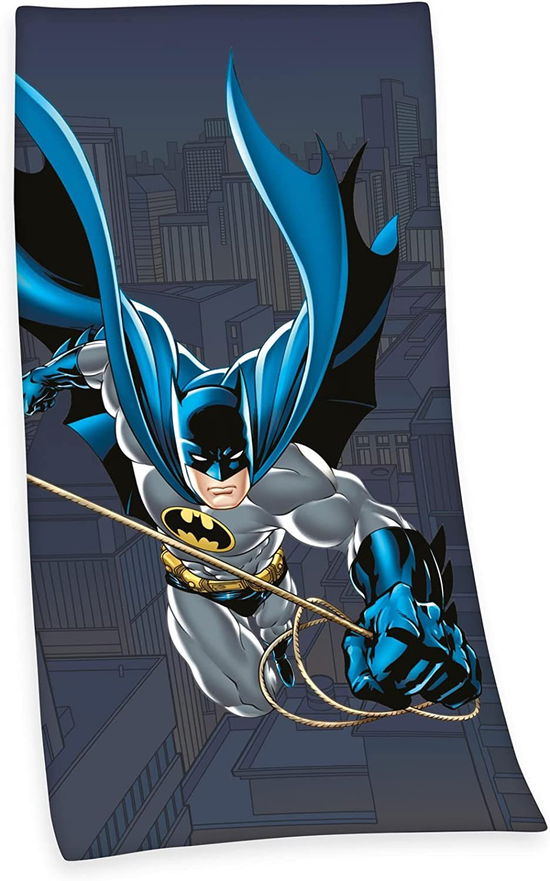 Batman Velours-Handtuch Comic 70 x 140 cm - DC Comics - Merchandise - Klaus Herding GmbH - 4006891958068 - 18. november 2022