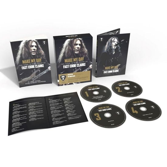 Make My Day - The Rock N Roll Story Of Eddie Clarke (+Book) - Fast Eddie Clarke - Musiikki - BMG - 4099964027068 - perjantai 6. syyskuuta 2024