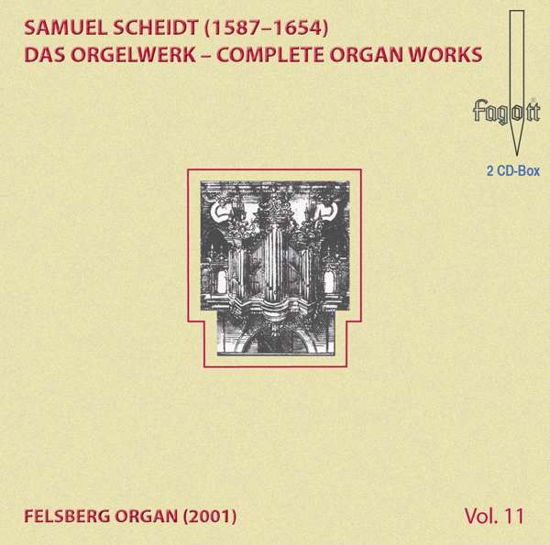 Das Orgelwerk, Vol. 11 (Felsberg Orgel, Béthune) - Jan Vermeire - Musiikki - Fagott - 4260038391068 - perjantai 25. marraskuuta 2016