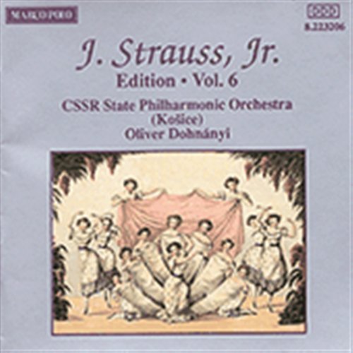Cover for Dohnanyi / Staatsphilh.Der CSSR · J.Strauss,Jr.Edition Vol.6 (CD) (1991)