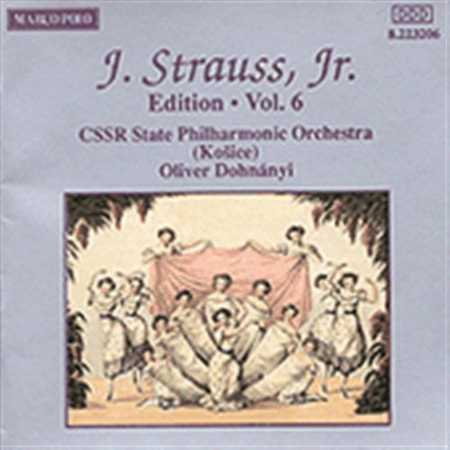 J.Strauss,Jr.Edition Vol.6 - Dohnanyi / Staatsphilh.Der CSSR - Musik - Marco Polo - 4891030232068 - 13. maj 1991