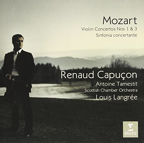Cover for Renaud Capucon · Mozart: Violin Concertos 1 &amp; 3 Sinf (CD) (2015)