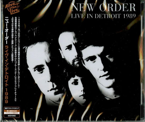 Cover for New Order · Detroit 1989 (CD) [Japan Import edition] (2020)