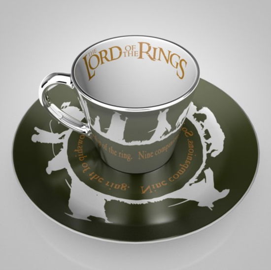 Lord Of The Rings Fellowship Mirror Mug And Plate - Lord of the Rings - Merchandise - LORD OF THE RINGS - 5028486483068 - March 19, 2022