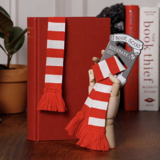 Book Scarf Bookmark - Red & White -  - Books - THAT COMPANY CALLED IF - 5035393329068 - May 16, 2023