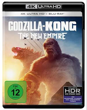 Cover for Godzilla x Kong: The New Empire (4K UHD Blu-ray) (2024)