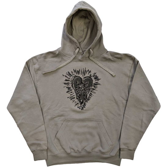 Cover for Gojira · Gojira Unisex Pullover Hoodie: Fortitude Heart (Sand) (Hoodie) [size S] (2022)