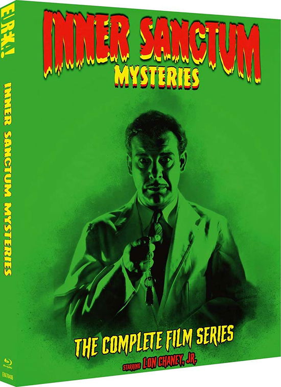 Cover for INNER SANCTUM MYSTERIES Eureka Classics Bluray · Inner Sanctum Mysteries (Calling Dr. Death / Weird Woman / Dead Mans Eyes / The Frozen Ghost / Strange Confession / Pillow Of Death) (Blu-Ray) (2021)