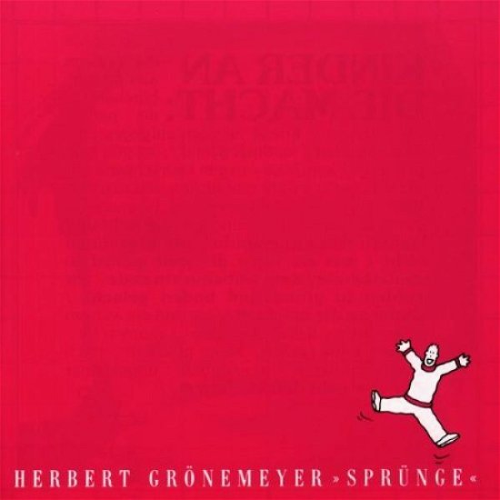 Cover for Herbert Gronemeyer · Spruenge (LP) [Remastered edition] (2013)