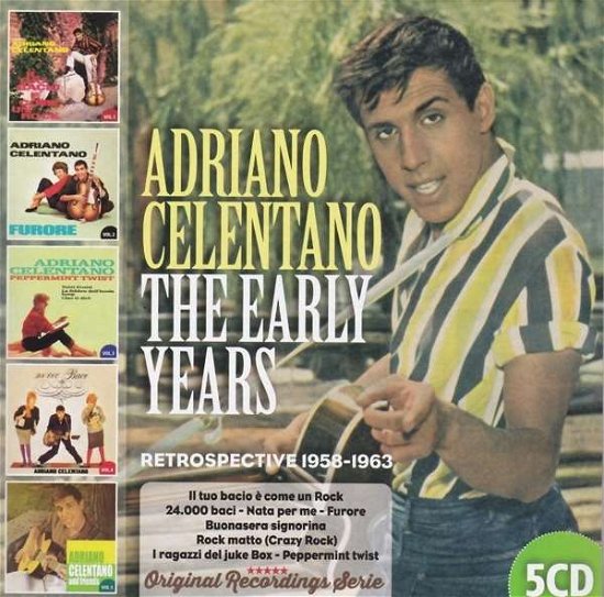 Cover for Adriano Celentano · The Early Years 1958/1963 (CD) (2016)