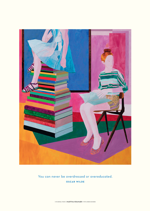 Cover for Oscar Wilde · Plakat, You can never be overdressed or overeducated (Poster) [1st edition] (2019)