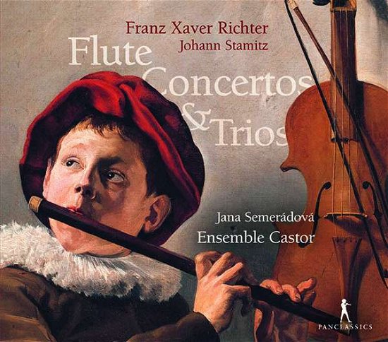Cover for Jana Semeradova / Ensemble Castor · Franz Xaver Richter Johann Stamitz Flute Concertos &amp; Trios (CD) (2019)