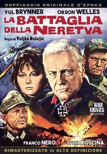 Cover for Yul Brynner · Battaglia Della Neretva (La) (DVD)