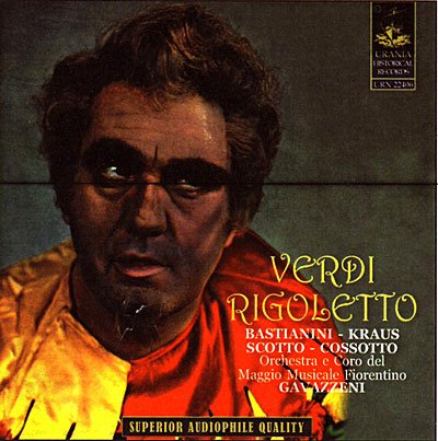 Rigoletto - G. Verdi - Musique - URANIA - 8025726224068 - 22 octobre 2010