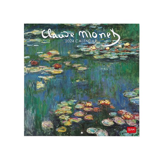 Wall Calendars - 2024 Wall Calendar - Claude Monet - 30x29 - Art - Legami - Kirjat - LEGAMI - 8051128759068 - tiistai 1. elokuuta 2023