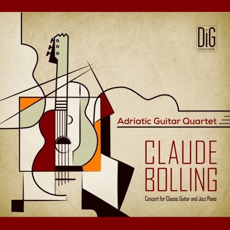 Cover for Bolling / Adriatic Guitar Quartet · Concert for Classic Guitar (CD) (2020)