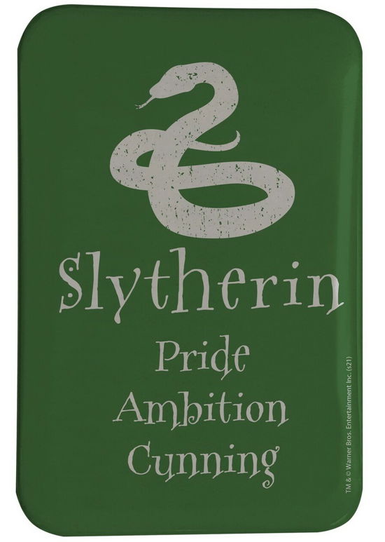 HARRY POTTER - Slytherin - Magnet 5.4x7.8cm - P.Derive - Merchandise -  - 8435450252068 - 