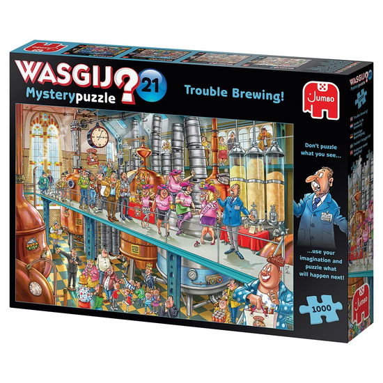 Cover for Wasgij Mystery 21 · Leven In de brouwerij! (1000 Stukjes) (Zabawki)