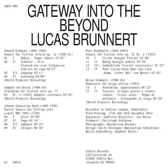 Gateway into the Beyond / Various - Gateway into the Beyond / Various - Music - GML - 9003643980068 - July 17, 2020