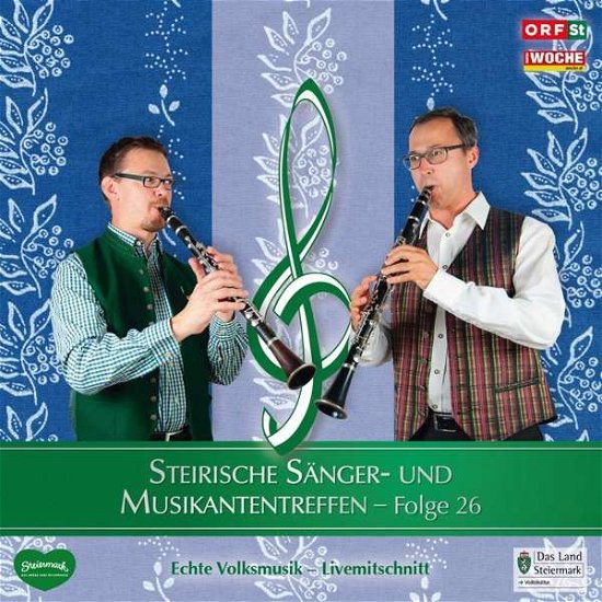 Cover for Sumt Diverse Interpreten · Steir.sänger-&amp; Musikantentreffen 26 (CD) (2016)