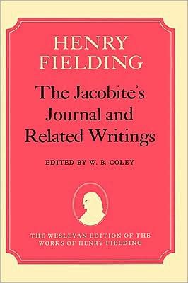 Cover for Henry Fielding · The Jacobite's Journal and Related Writings - The Wesleyan Edition of the Works of Henry Fielding (Inbunden Bok) [Wesleyan edition] (1974)