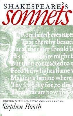 Shakespeare's Sonnets - William Shakespeare - Books - Yale University Press - 9780300085068 - July 11, 2000