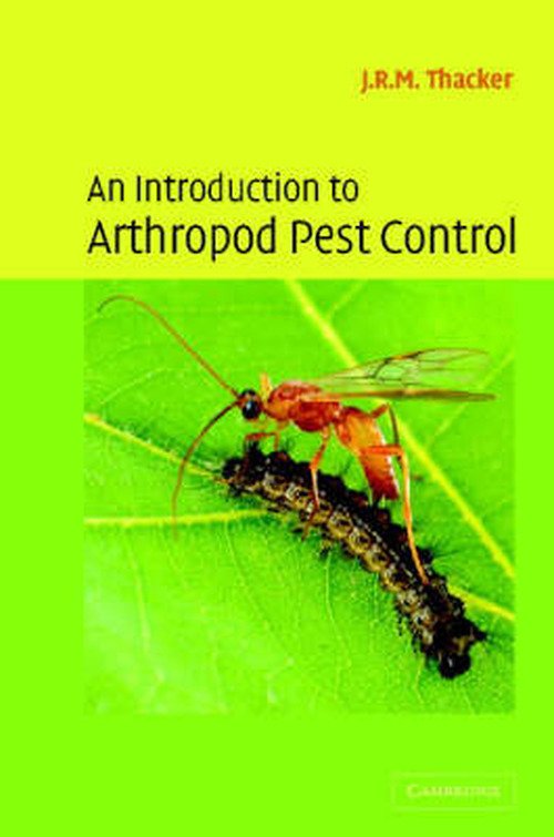 Cover for Thacker, J. R. M. (University of Paisley) · An Introduction to Arthropod Pest Control (Hardcover bog) (2002)