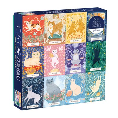 Cover for Sarah McMenemy · Cat Zodiac 500 Piece Puzzle (GAME) (2019)