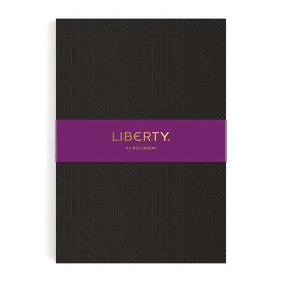Cover for Galison · Liberty Black Tudor A5 Embossed Journal (Papirvare) (2022)