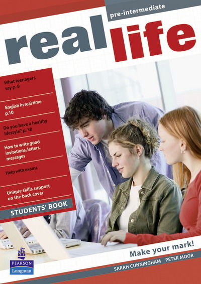 Cover for Sarah Cunningham · Real Life Global Pre-Intermediate Students Book - Real Life (Paperback Book) (2010)