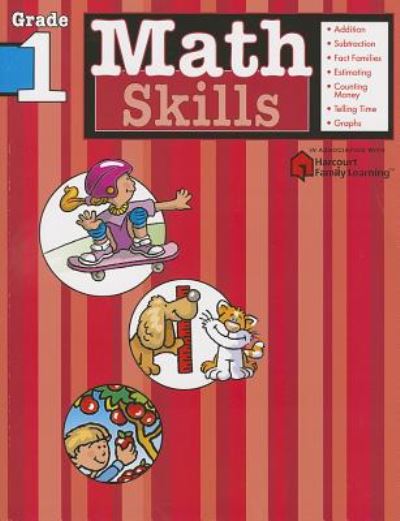 Cover for David J Brooks · Math Skills: Grade 1 (Flash Kids Harcourt Family Learning) (Paperback Book) (2004)