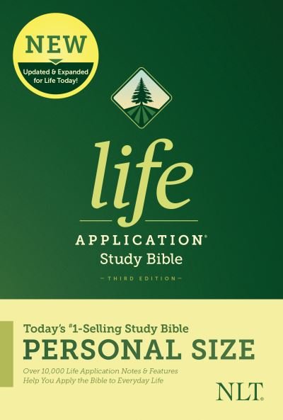 Cover for Tyndale · Tyndale NLT Life Application Study Bible, Third Edition, Personal Size  ? New Living Translation Bible, Personal Sized Study Bible to Carry with you Every Day (Paperback Bog) (2020)