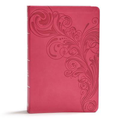 Cover for CSB Bibles by Holman CSB Bibles by Holman · KJV Giant Print Reference Bible, Pink LeatherTouch (Lederbuch) (2019)