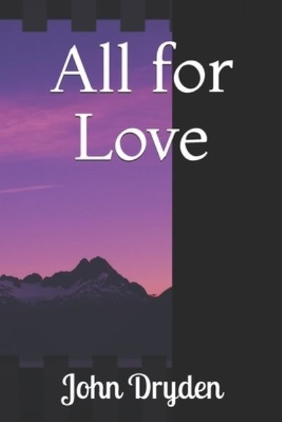 Cover for John Dryden · All for Love (Paperback Book) (2019)