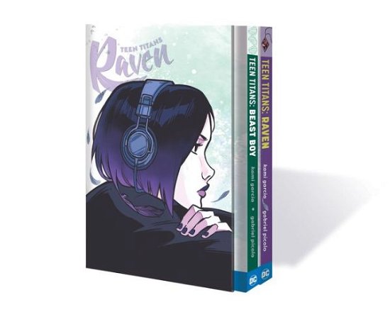 Cover for Kami Garcia · Teen Titans: Raven and Beast Boy HC Box Set (Hardcover Book) (2020)